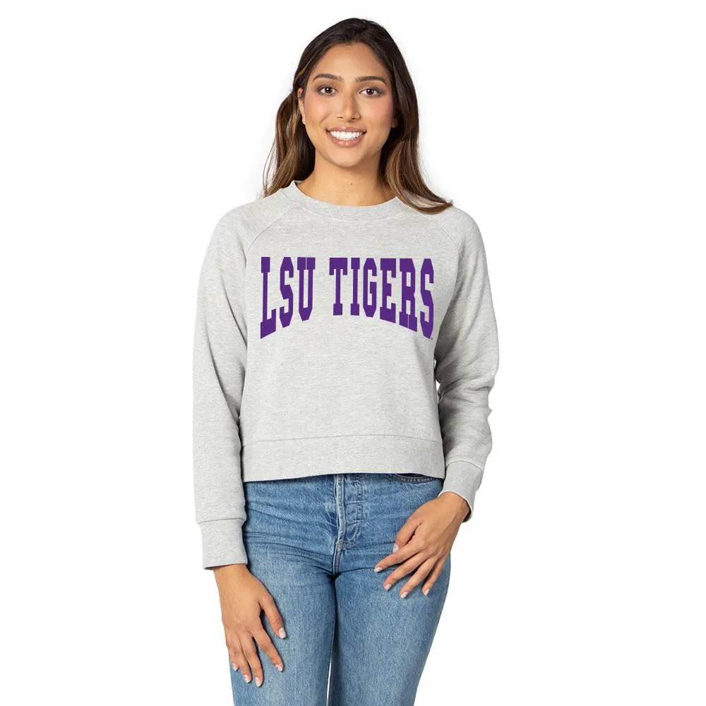 Lsu | University Girl Boxy Raglan Sweatshirt Alumni Hall