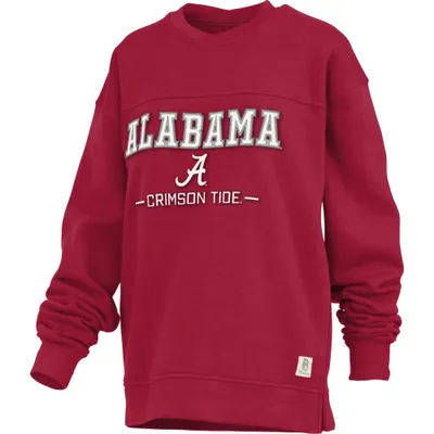 Bama | Alabama Pressbox Singletary Oversized Crewneck Alumni Hall