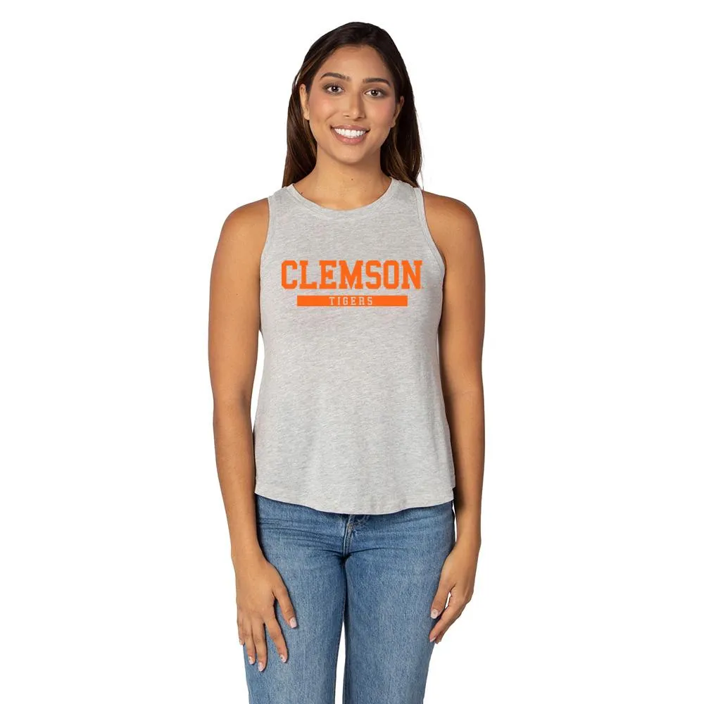 Clemson | University Girl Swing Block Bar Tank Alumni Hall