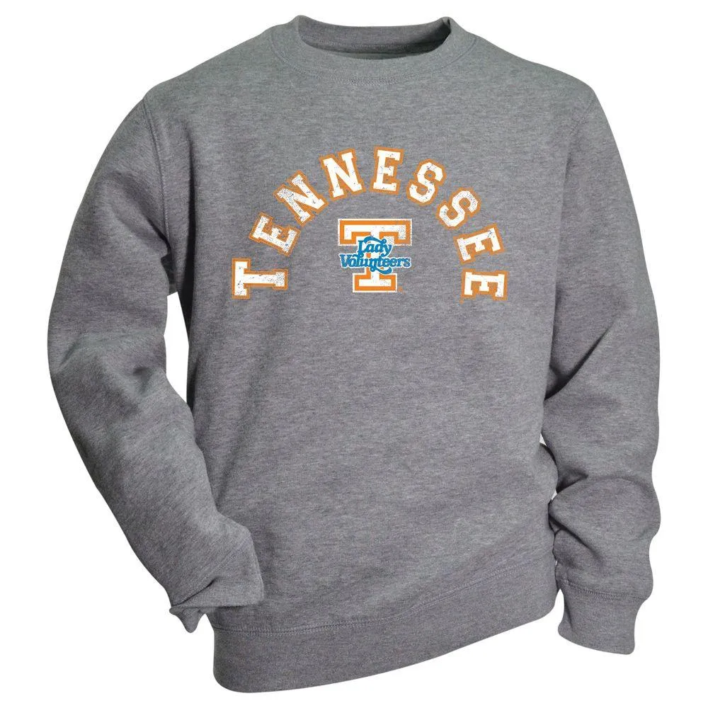 Lady Vols | Tennessee Garb Toddler Cruz Crew Neck Pullover Orange Mountain