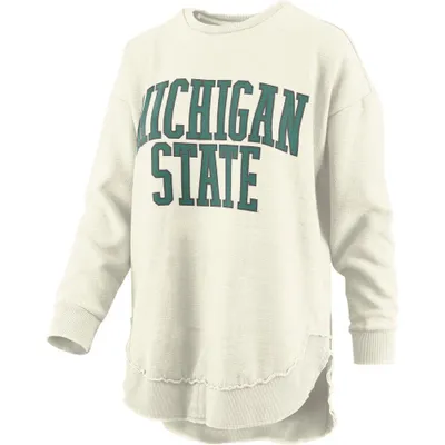 Spartans | Michigan State Pressbox Vintage Southlawn Poncho Alumni Hall