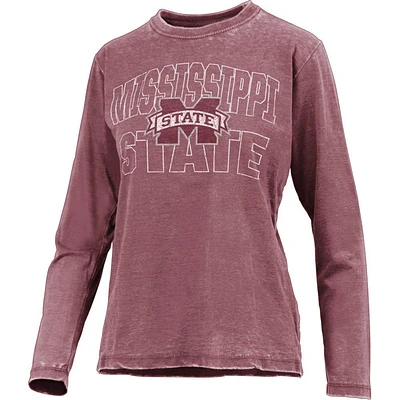 Mississippi State Pressbox Vintage Maxine Top