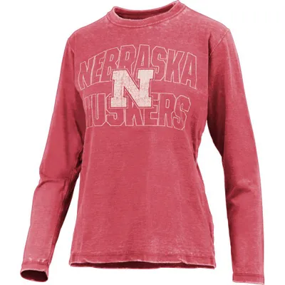 Huskers | Nebraska Pressbox Vintage Maxine Top Alumni Hall