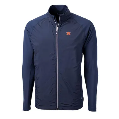 Auburn Cutter & Buck Eco Knit Hybrid Full Zip Jacket