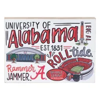  Bama | Alabama 7  X 5  Icon Block | Alumni Hall