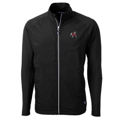 Dawgs | Georgia Cutter & Amp ; Buck Eco Knit Hybrid Full Zip Jacket Alumni Hall