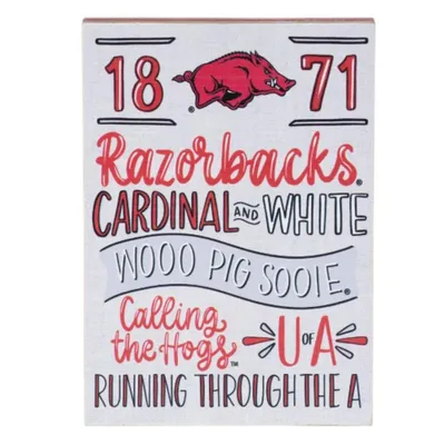  Razorbacks | Arkansas 5  X 7  Spirit Block | Alumni Hall