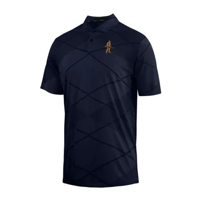 Wvu | Vault Nike Golf Vapor Jacquard Polo Alumni Hall