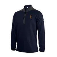 Wvu | Vault Nike Golf Victory Therma Fit 1/2 Zip Alumni Hall