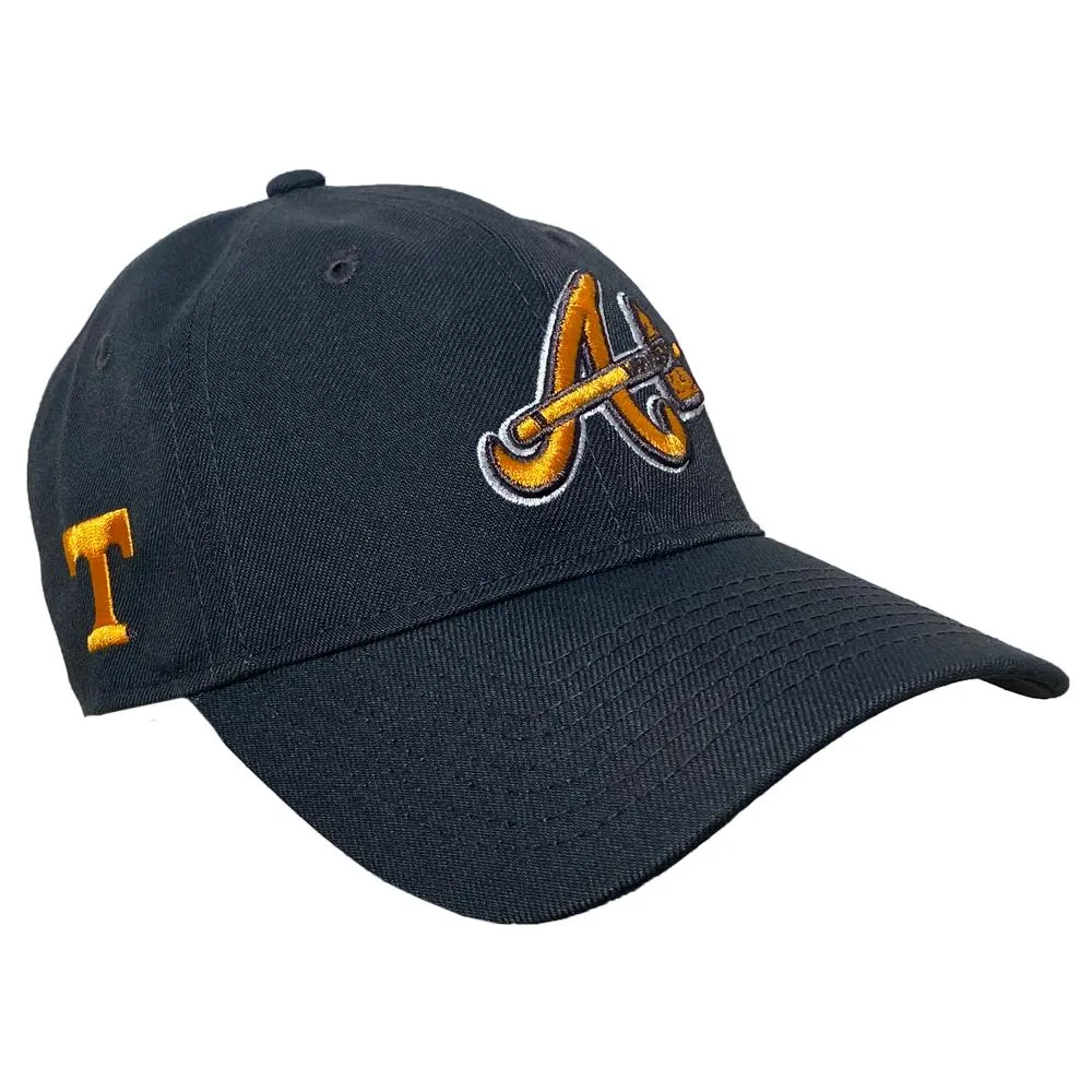 Vols, Tennessee Vols Atlanta Braves New Era 920 Bar Adjustable Cap