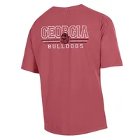 Dawgs | Georgia Comfort Wash Triple Outline Pocket Tee Alumni Hall