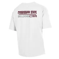 Bulldogs | Mississippi State Comfort Wash Retro Line Pocket Tee Alumni Hall