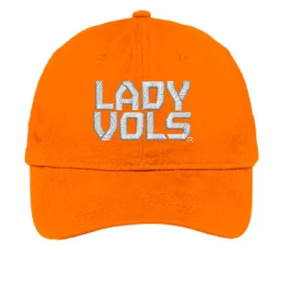  Lady Vols | Tennessee Lady Vols Jersey Font Adjustable Hat | Orange Mountain