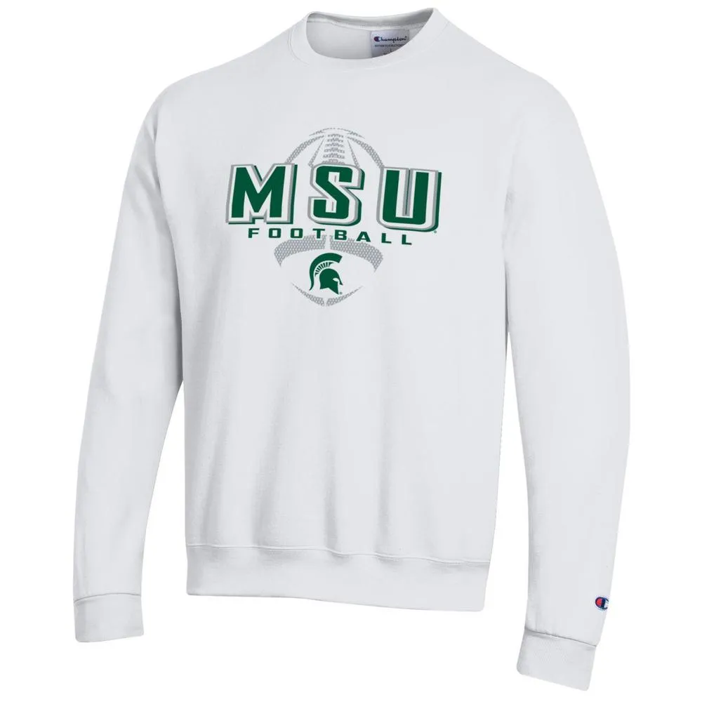 Michigan State University Spartans Basketball T-Shirt 2-XL / White