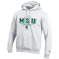 Spartans | Michigan State Champion Football Wordmark Hoodie Alumni Hall