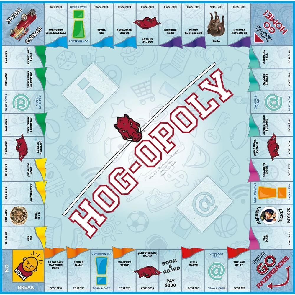 Arkansas HOG-OPOLY Game