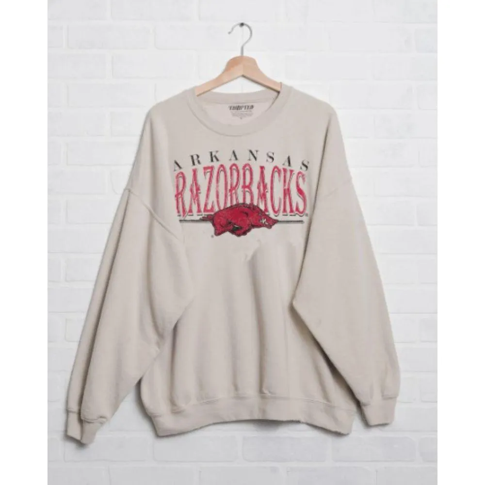 Razorbacks | Arkansas Livylu 80's Thrifted Sweatshirt Alumni Hall