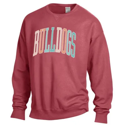 Dawgs | Georgia Comfort Wash Colorful Arch Crewneck Alumni Hall