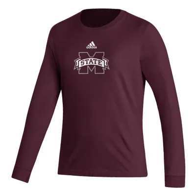 Bulldogs | Mississippi State Adidas Women's Fresh Long Sleeve Tee Alumni Hall