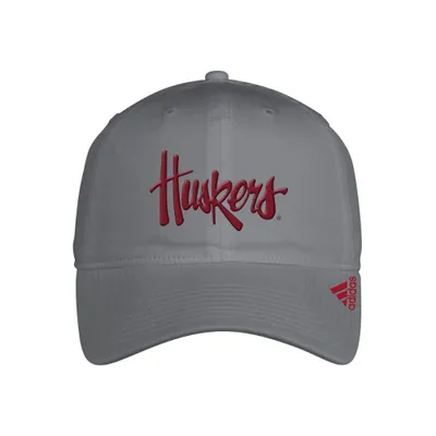 Huskers | Nebraska Adidas Slouch Huskers Adjustable Hat | Alumni Hall