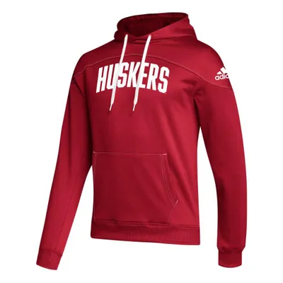 Huskers | Nebraska Adidas Stadium Pullover Hoody Alumni Hall