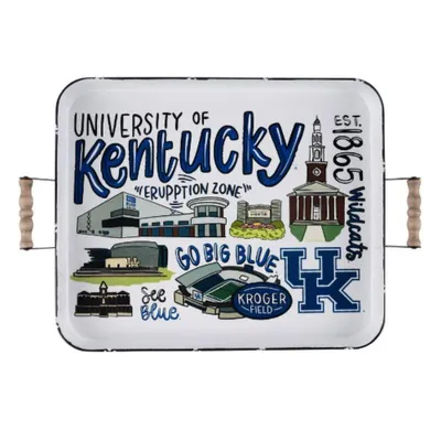  Cats | Kentucky 20  X 16  Icon Enamel Tray | Alumni Hall