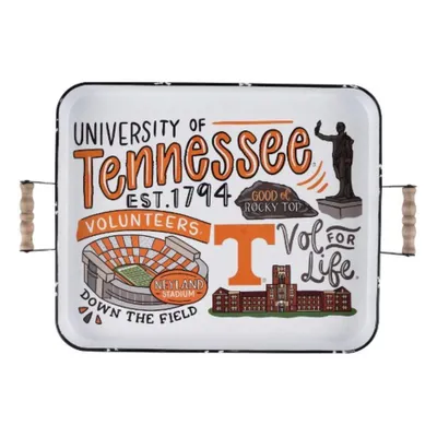  Vols | Tennessee 20  X 16  Icon Enamel Tray | Alumni Hall