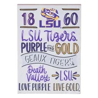  Lsu | Lsu 5  X 7  Spirit Block | Alumni Hall