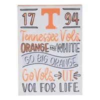  Vols | Tennessee 5  X 7  Spirit Block | Alumni Hall