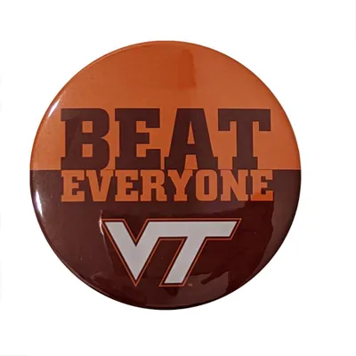  Vt | Virginia Tech Beat Everyone Button | Alumni Hall