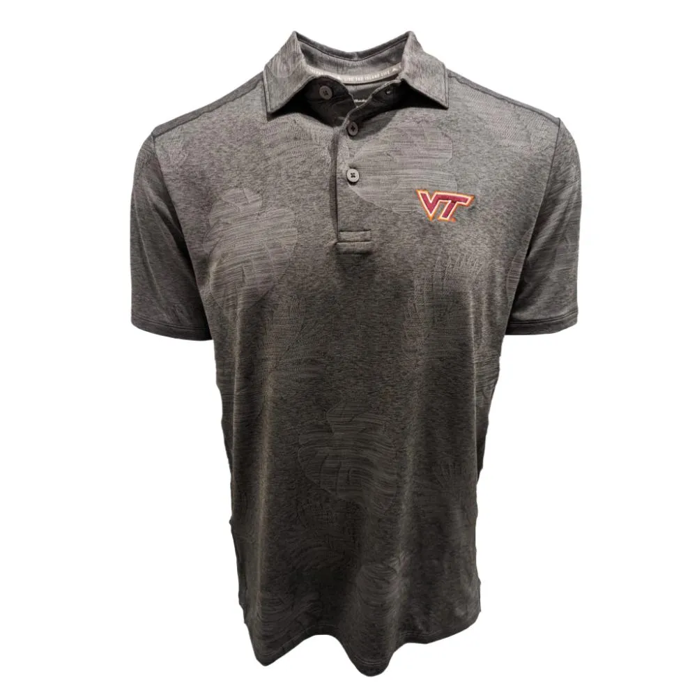 Vt | Virginia Tech Tommy Bahama Delray Fronds Polo Alumni Hall