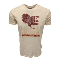 Vt | Virginia Tech Fighting Gobbler Slub T- Shirt Alumni Hall