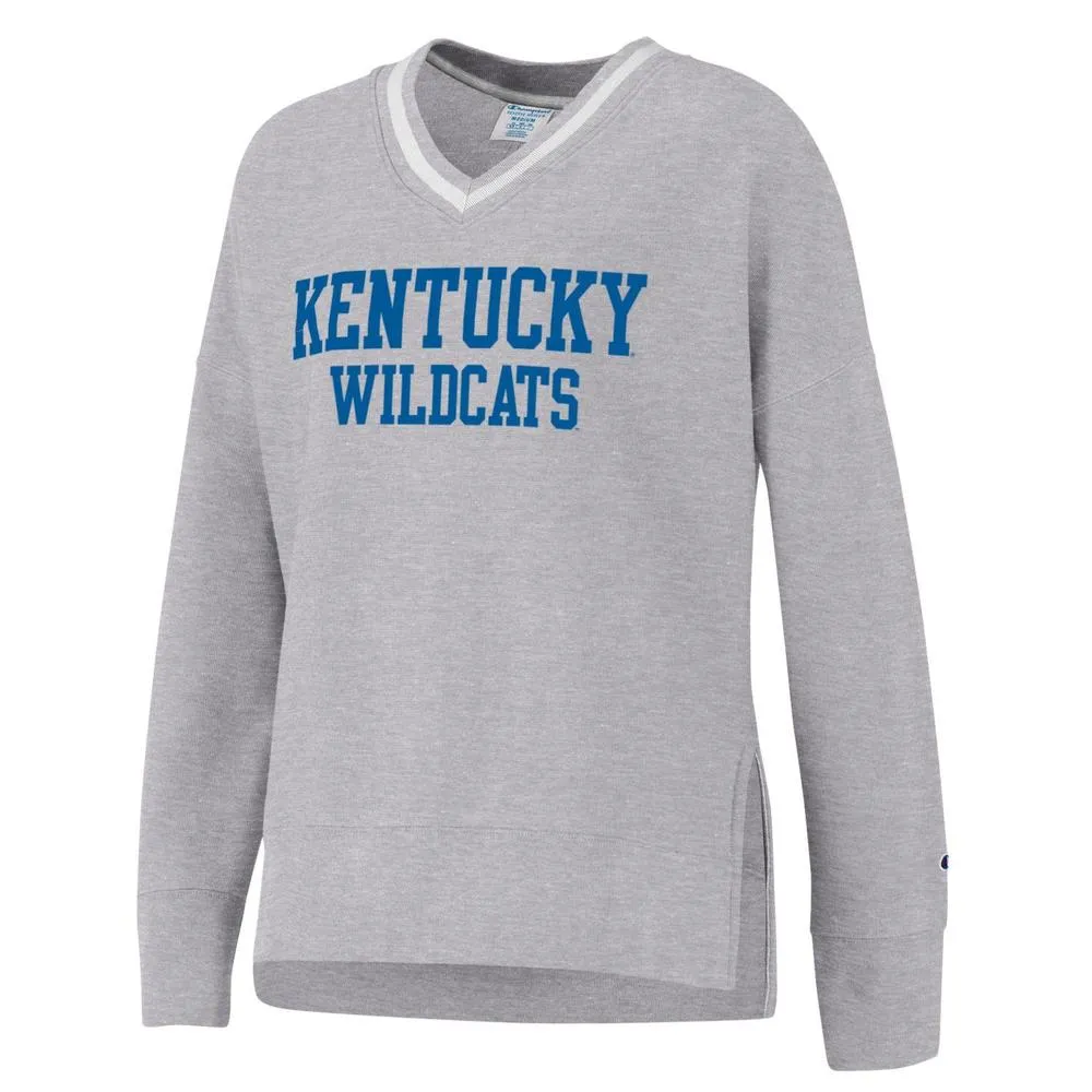 Cats, Kentucky Champion Giant Logo Crew Sweatshirt