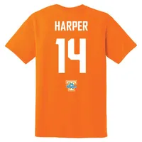 Lady Vols | Tennessee Kellie Harper # 14 Shirsey Orange Mountain