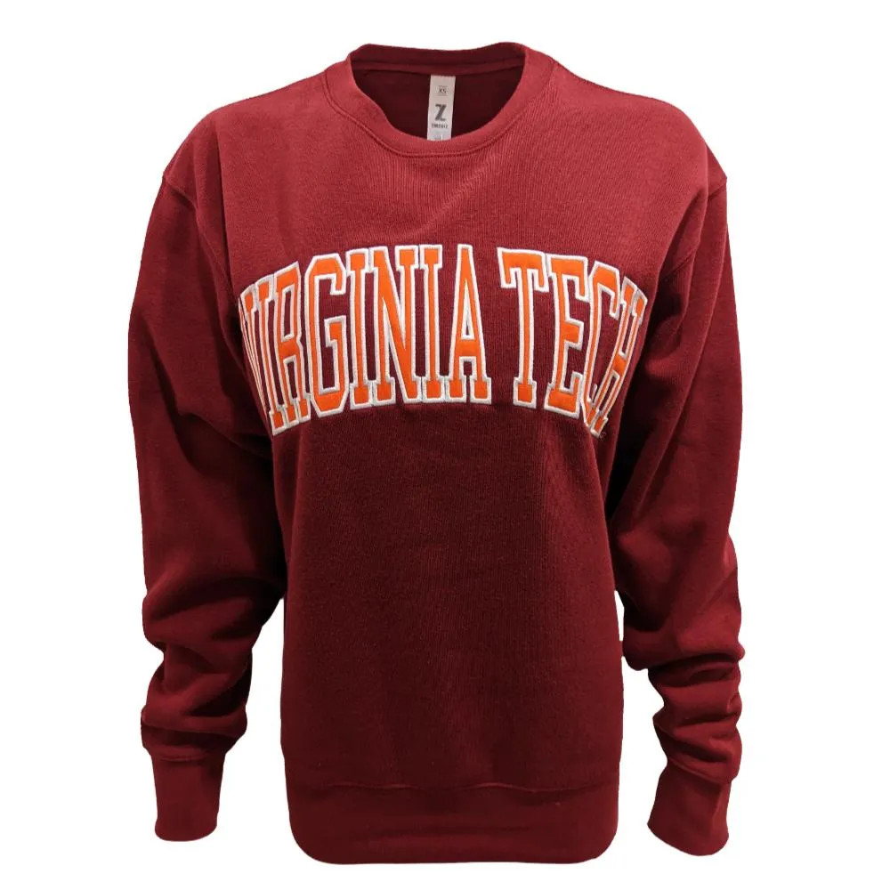 Vt | Virginia Tech Embroidered Sport Crew Alumni Hall