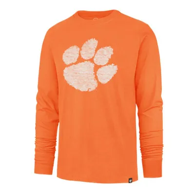 Clemson | 47 ' Brand Vault Paw Franklin Long Sleeve Tee Alumni Hall