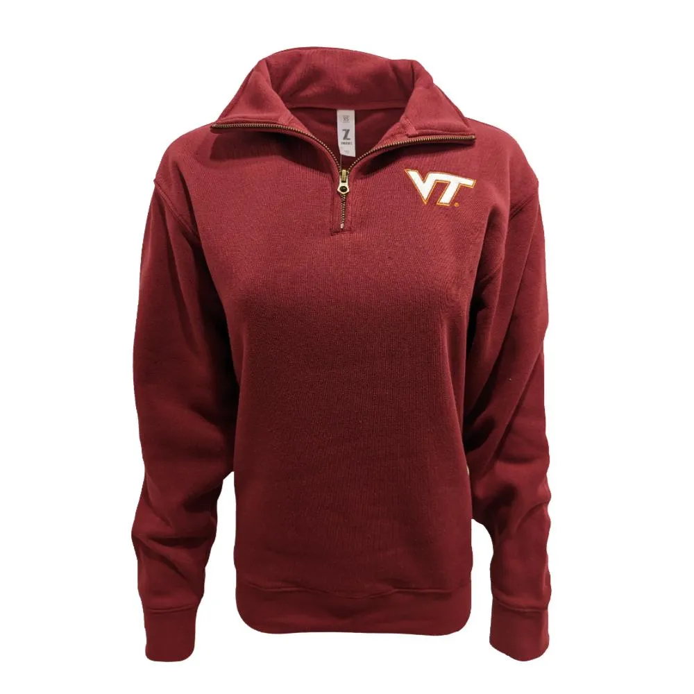 Vt | Virginia Tech Sport Crew 1/4 Zip Alumni Hall