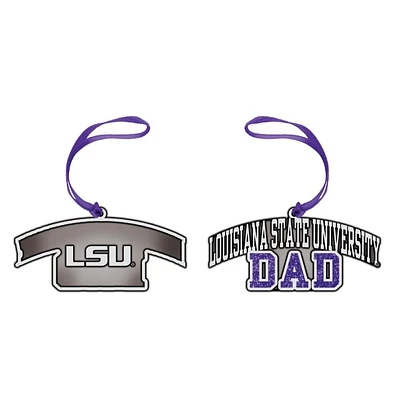 LSU Dad Ornament