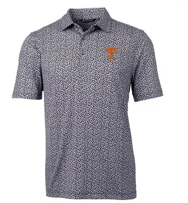 Vols | Tennessee Cutter & Amp ; Buck Pike Magnolia Print Polo Alumni Hall