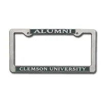  Tigers | Clemson Alumni Pewter License Plate Frame | Alumni Hall