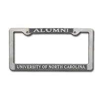 UNC Alumni Pewter License Plate Frame