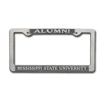  Bulldogs | Mississippi State Alumni Pewter License Plate Frame | Alumni Hall