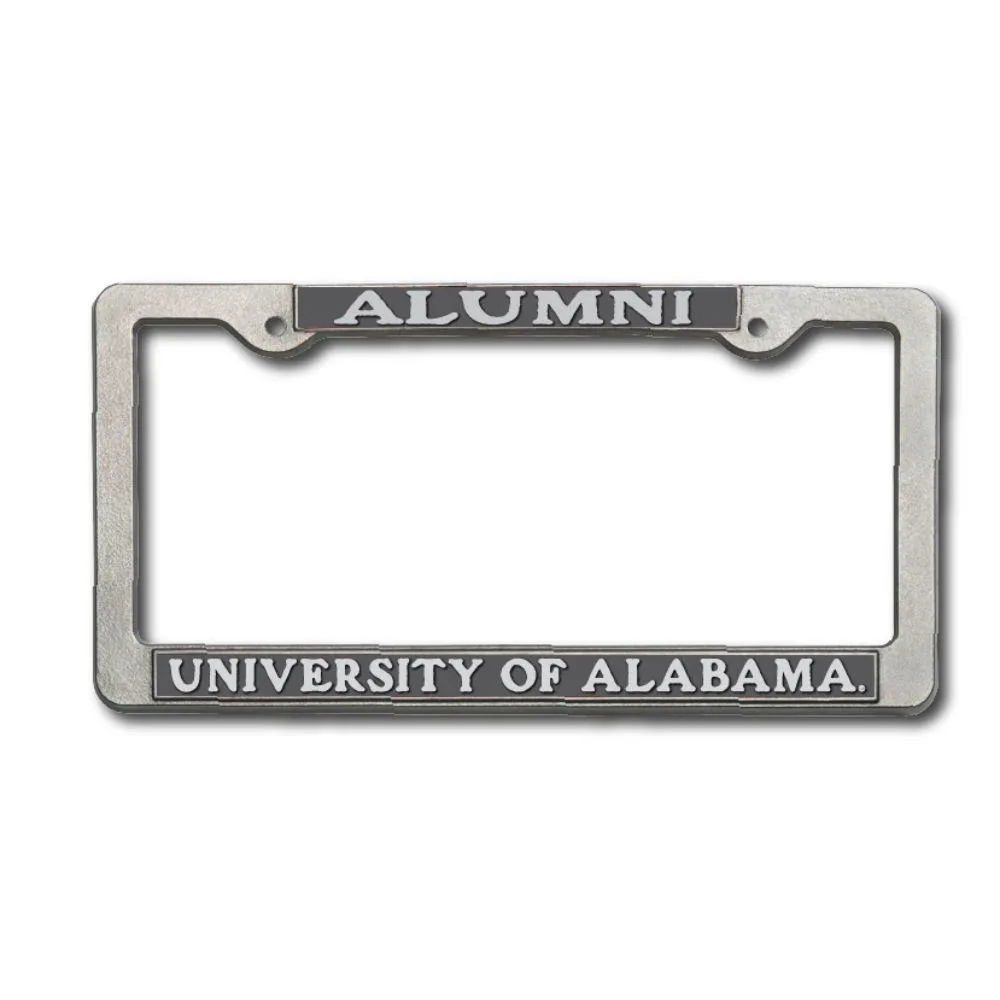 Bama | Alabama Alumni Pewter License Plate Frame | Alumni Hall