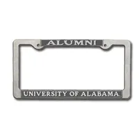 Bama | Alabama Alumni Pewter License Plate Frame | Alumni Hall