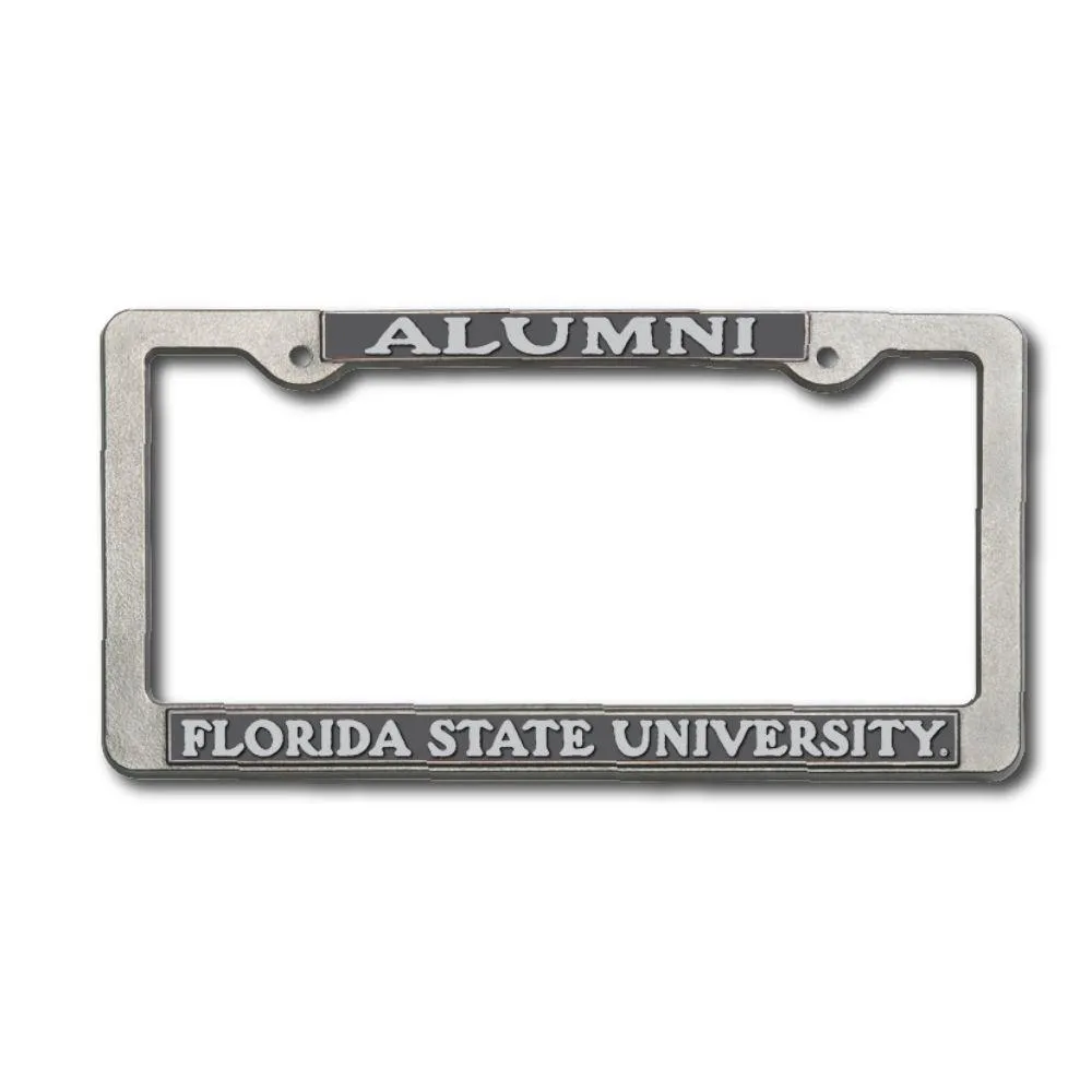  Seminoles | Florida State Alumni Pewter License Plate Frame | Alumni Hall