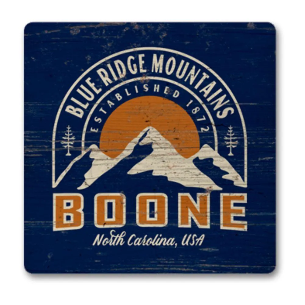  App | Boone 3  X 3  Natural Temple Wood Magnet | Alumni Hall