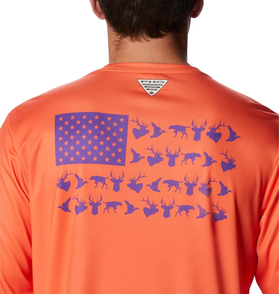 Clemson, Clemson Columbia Slack Tide Camp Shirt