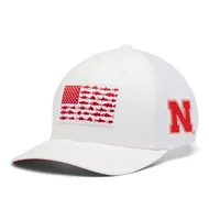 Huskers | Nebraska Columbia Pfg Fish Flag Mesh Cap Alumni Hall