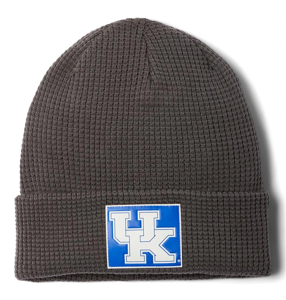 Kentucky Columbia Gridiron Waffle Knit Patch Beanie