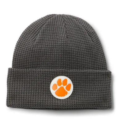  Clemson | Clemson Columbia Gridiron Waffle Knit Patch Beanie | Alumni Hall